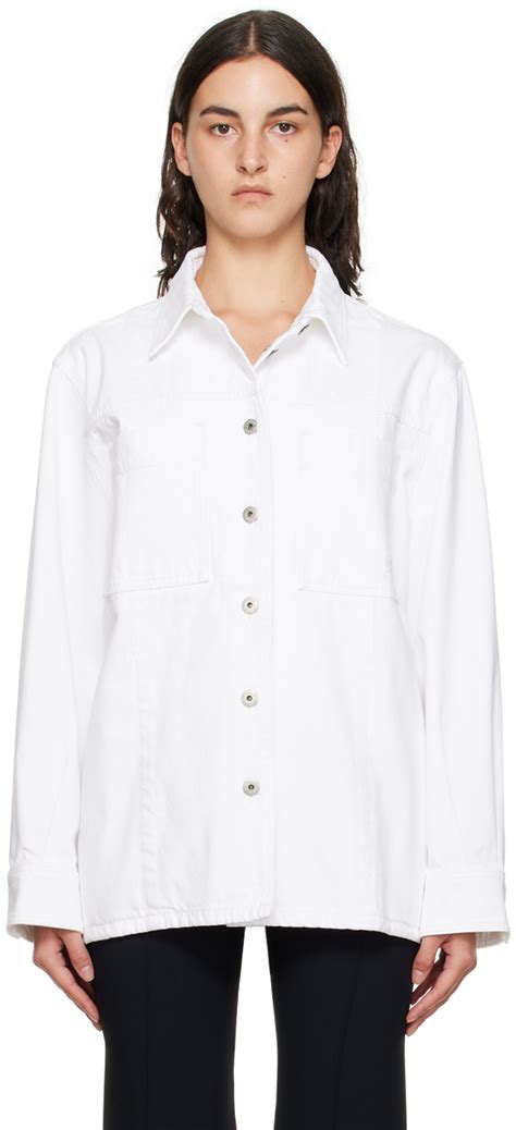 burberry white denim jacket|burberry denim jacket price.